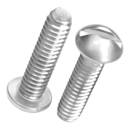 PARAFUSO ROSCA MAQUINA 1/4 X 2 REDONDA