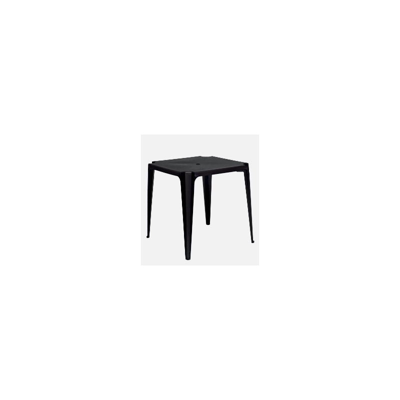 MESA PLASTICA PRETA AVULSA