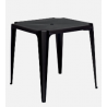 MESA PLASTICA PRETA AVULSA