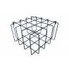 SAPATA 40 X 40 X 20 COM 8 FERROS 3/8