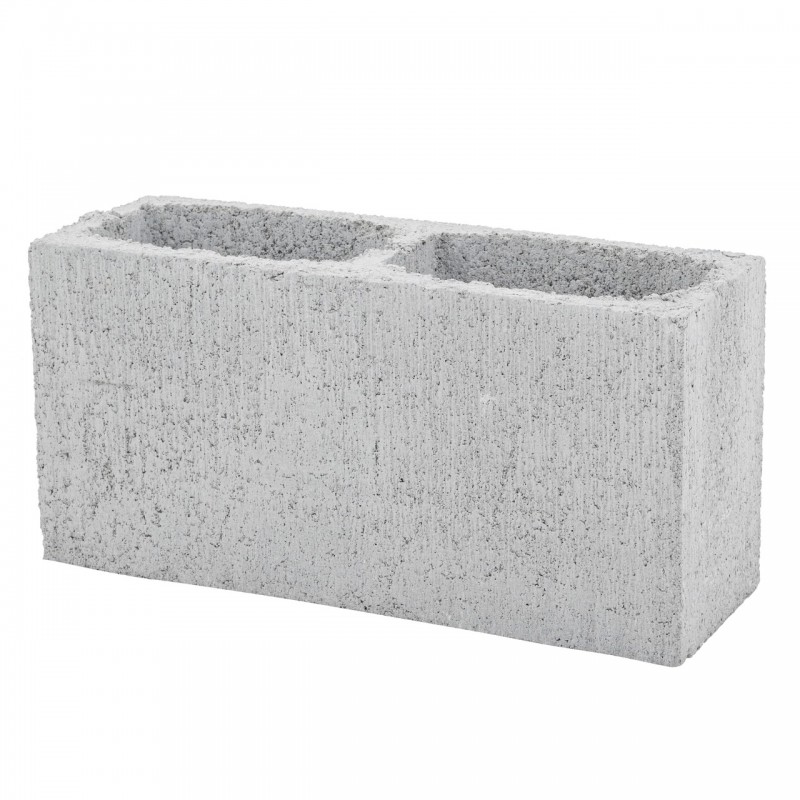 BLOCO DE CIMENTO 10  ( 9 X 17.5 X 35 )